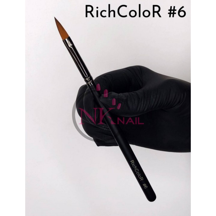 Кисть с колпачком RichColor №06 (К-48)